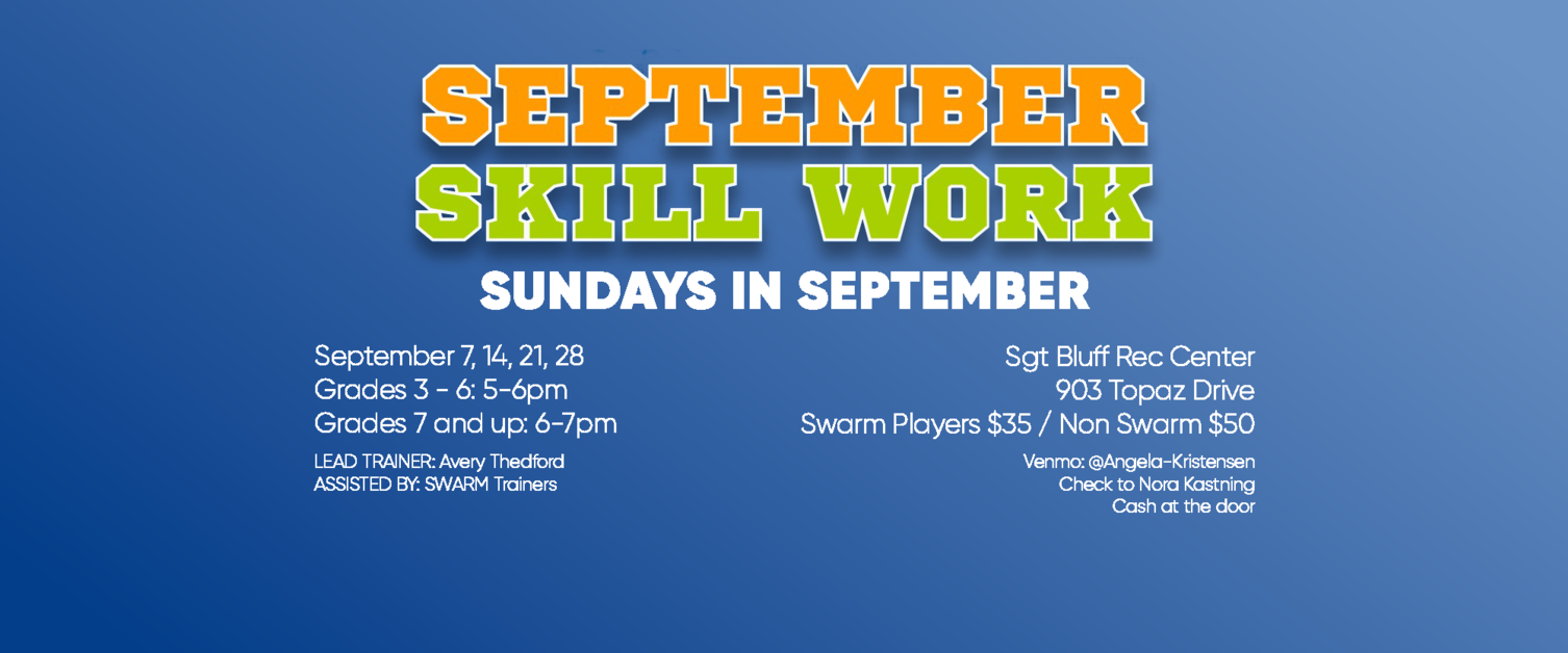 September Skill Work